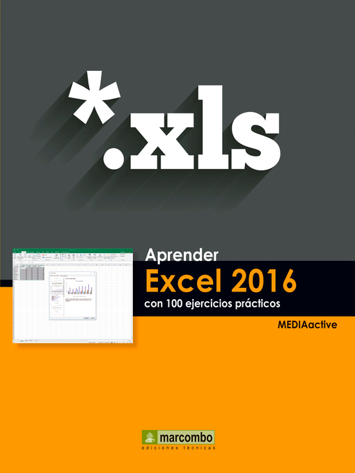 Title details for Aprender Excel 2016 con 100 ejercicios prácticos by Mediaactive - Available